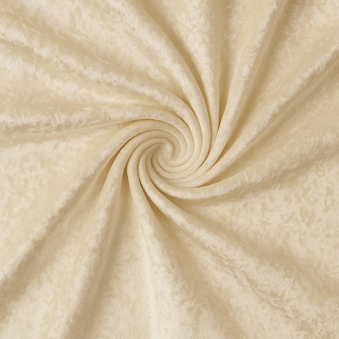 Luxury Design Floor Standing Wing Headboard in Crushed Velvet Fabric & in Soft Plush Fabric