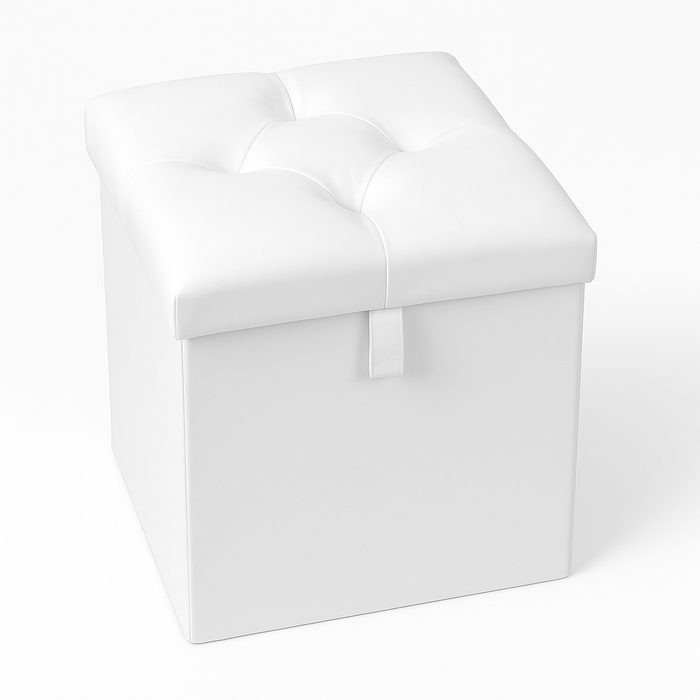 Chesterfield Diamante Ottoman Storage Box Bench Pouffe Seat Stool Chair Footstool in Turin Fabric & in Chenille Fabric