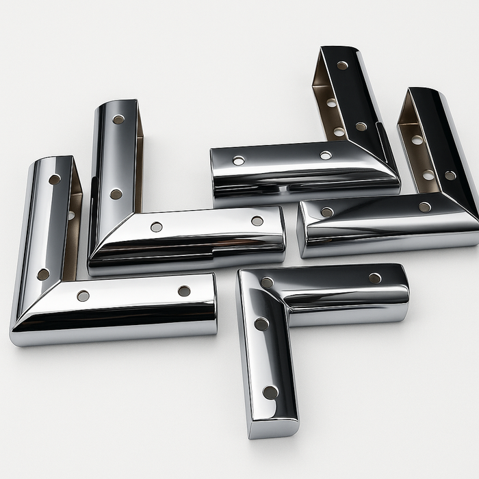 Chrome Furniture Legs Feet for Sofas/ Stool/ Ottoman / Cabinet /Wardrobe