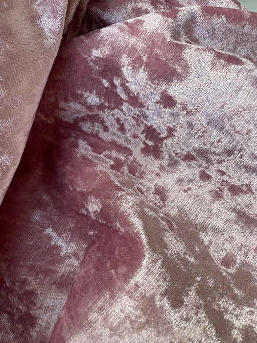 Luxury Design Floor Standing Wing Headboard in Crushed Velvet Fabric & in Soft Plush Fabric