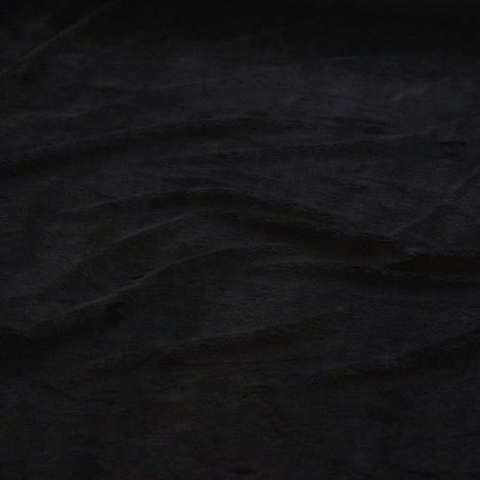Black plush