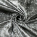 Grey crushed velvet