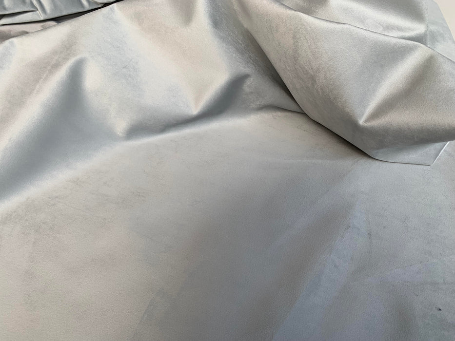 Silver plush